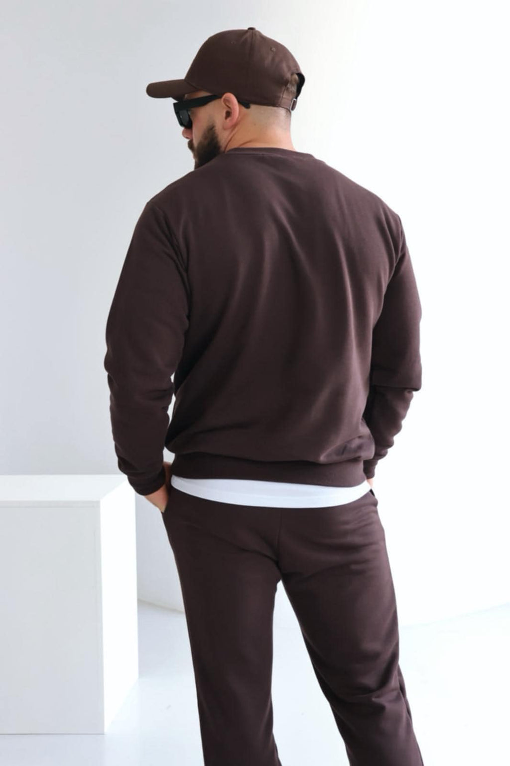 Komplet dresowy męski BRANDENBURG BROWN