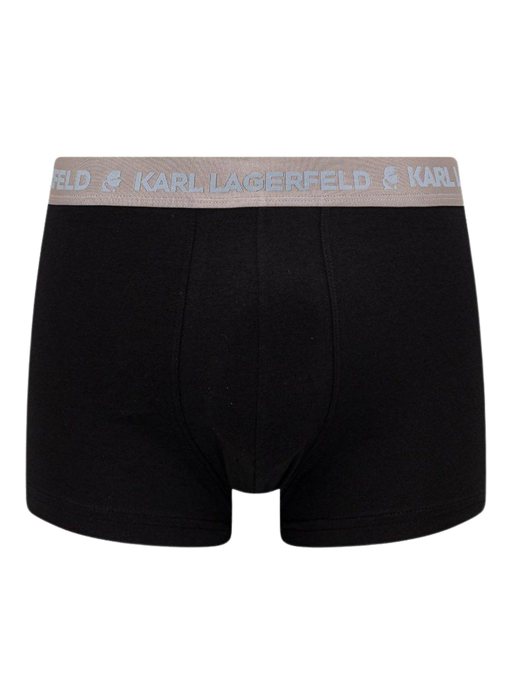 Karl Lagerfeld – Bokserki Męskie 3-Pack Czarny Premium