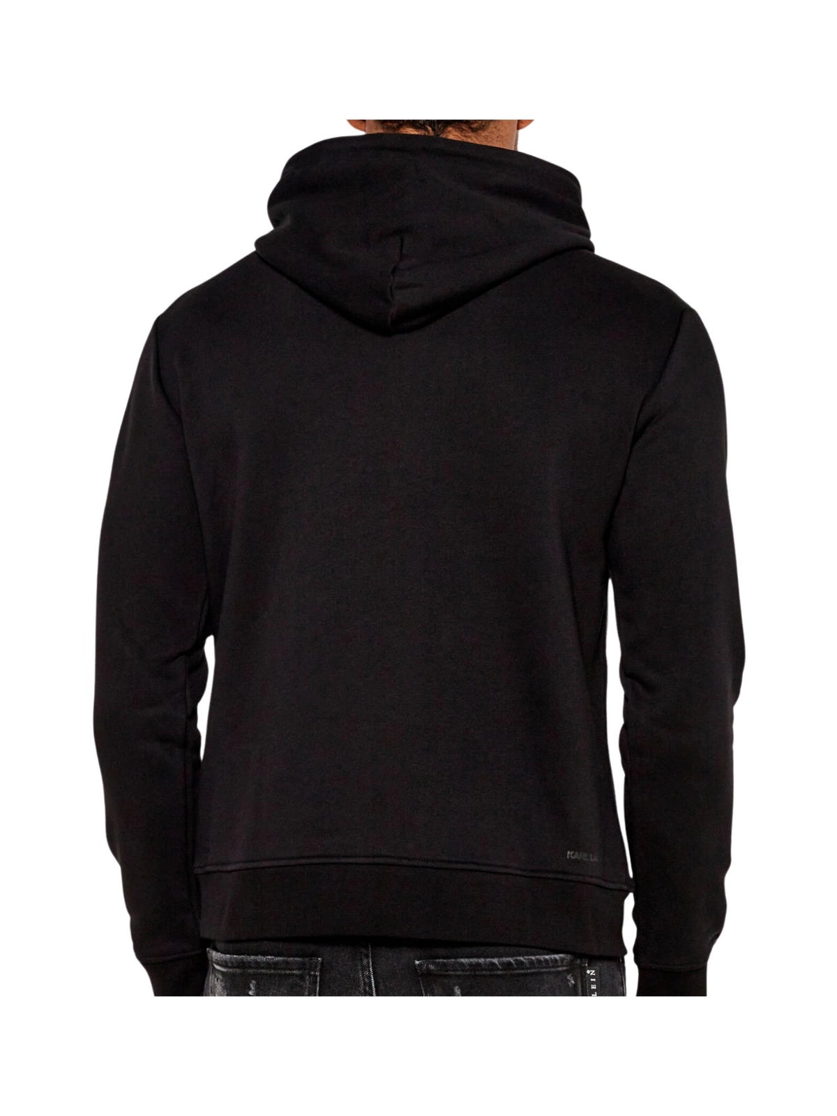 Bluza męska Karl Lagerfeld Hoodie - czarna z złotym logo